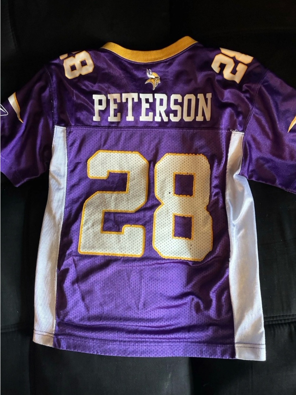Youth Adrian Peterson Minnesota Vikings #28 Jersey Size Youth Medium